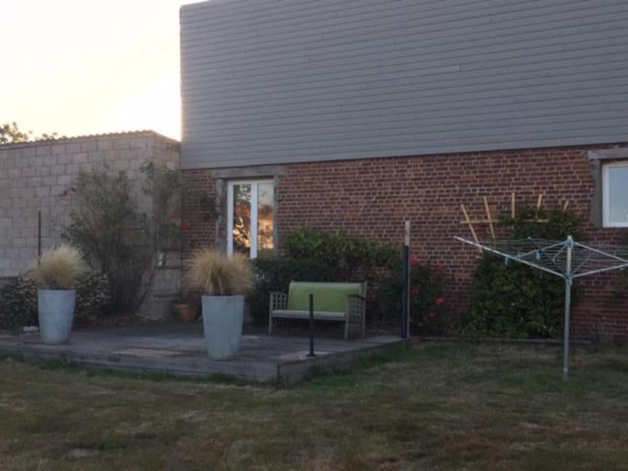 Gite HELSEBAN - Maison à 3 minutes de la mer dans résidence privée Friaucourt Exterior foto