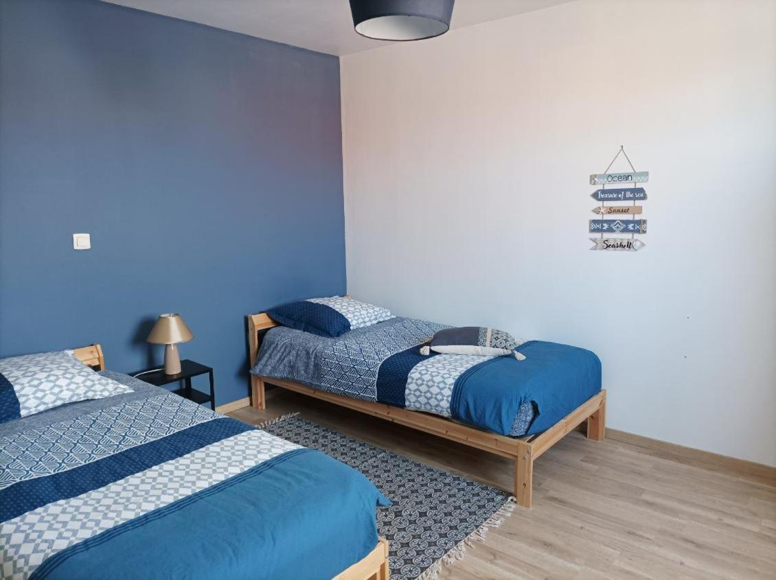 Gite HELSEBAN - Maison à 3 minutes de la mer dans résidence privée Friaucourt Exterior foto
